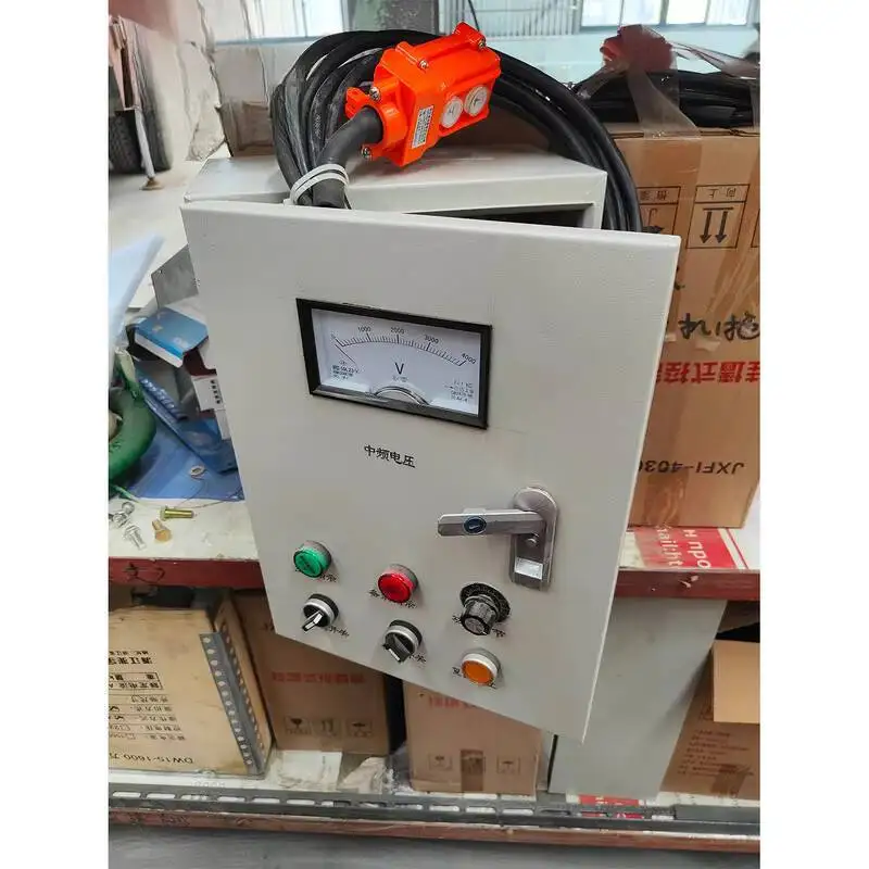 Foundry0.1- 0.3T صغير الصلب الحديد الخردة فرن صهر المعادن متوسطة التردد التعريفي فرن صهر