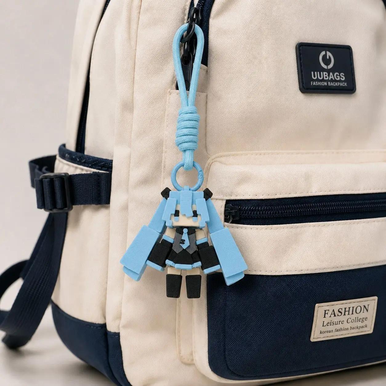 Hatsune Miku bag charm finished two-dimensional miku merchandise Kasane Teto peripheral gift backpack decorative ornament view 2