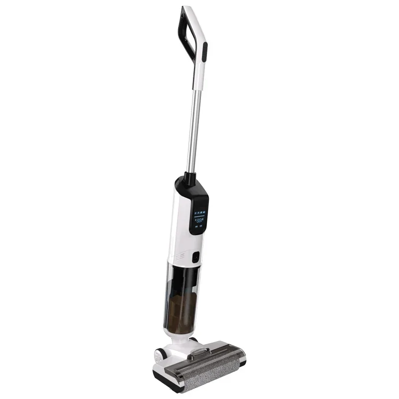 Industrial Automatic Robot Floor Washing Vacuum Cleaner Self-cleaning Dry Wet Function Battery Brush Motor Huidi Wet and Dry Mop