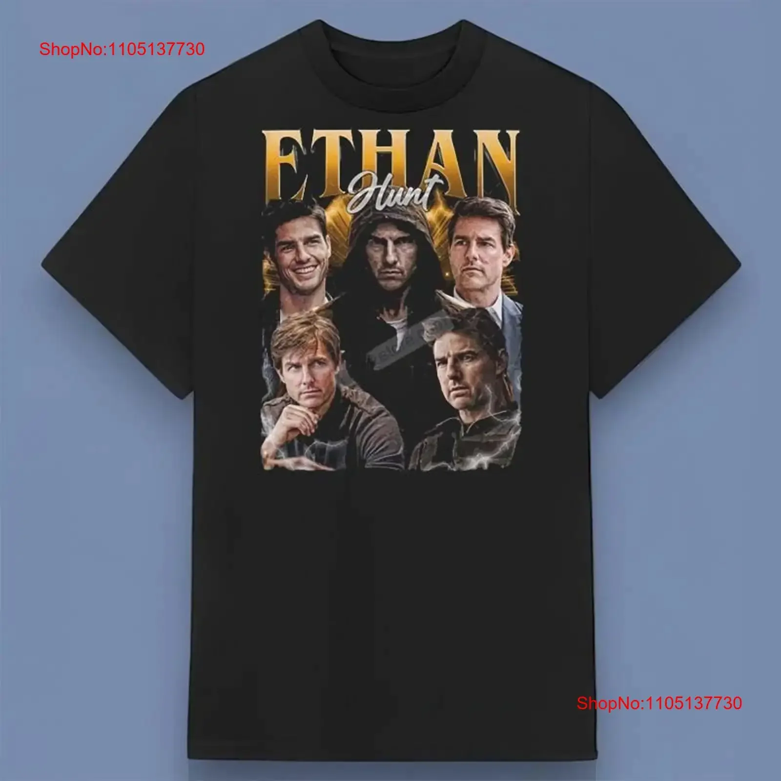 

Ethan Hunt Tom Cruise T Shirt Perfect For Friends Family Full Size S 4XL vintage Washed Breathable Versatile homme Soft