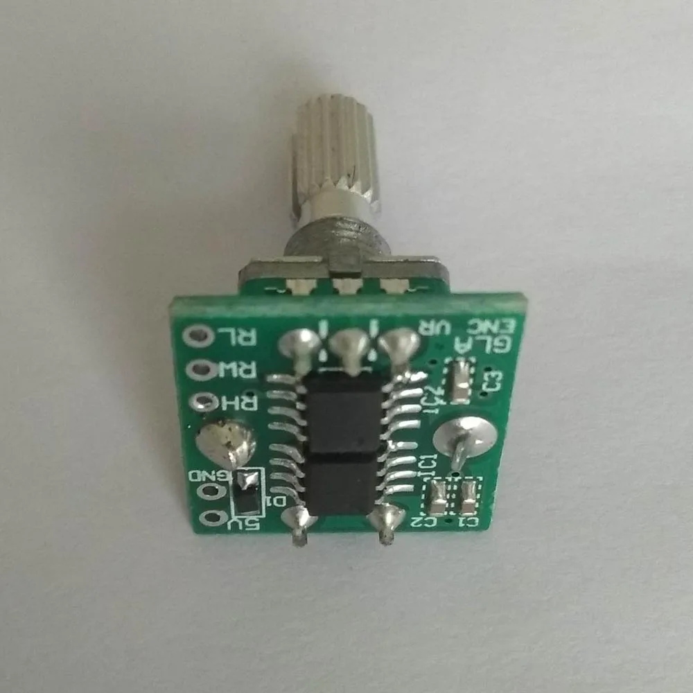 Potenciómetro digital de control de interruptor de codificación, 10K, X9C103