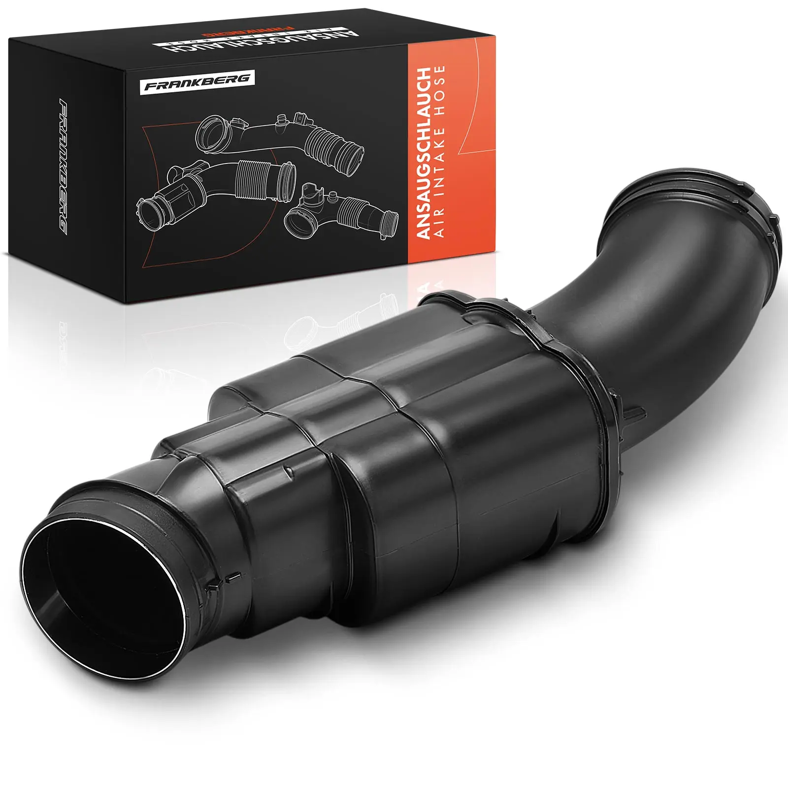 Frankberg 1x Inlaatslang Luchtfilter voor BMW 5 Serie Gran Turismo Touring F10 F11 13717612094