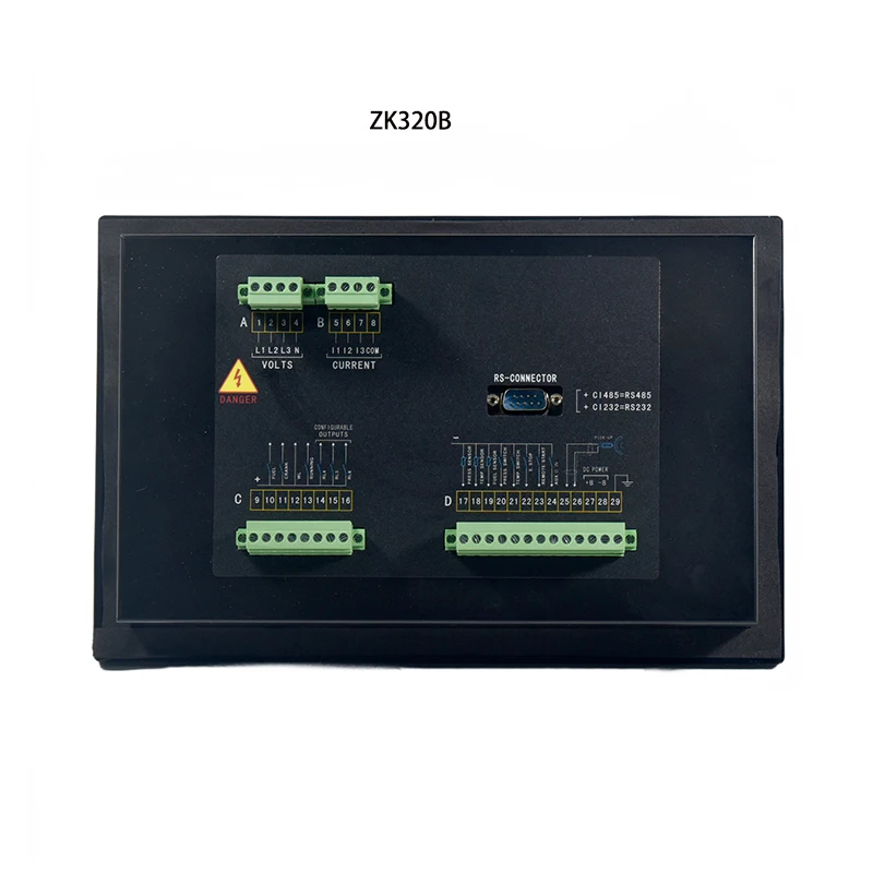 ZK320B HARSEN grid connected controller diesel generator control panel