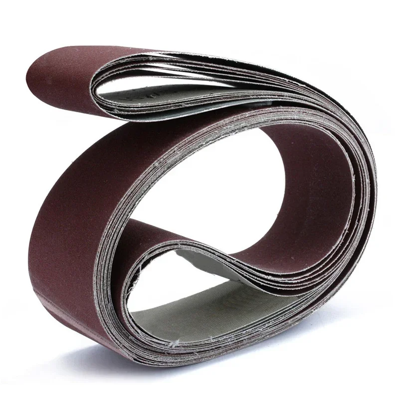6 Stück 2" x 72" Schleifband mit feiner Körnung, Schleifpapier, Schleifband, Polier-Schleifpapier, Körnung 180/240/320/400/600/800, Neu