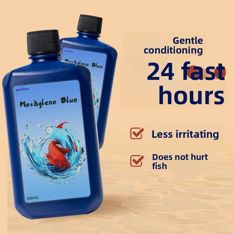 Blaue Methylen-Aquarienfische, Desinfektion und Sterilisation, Quarantäne, Zierfische, Koi, weißer Fleck, Wasseraufbereitung, Schimmel – Detail 4
