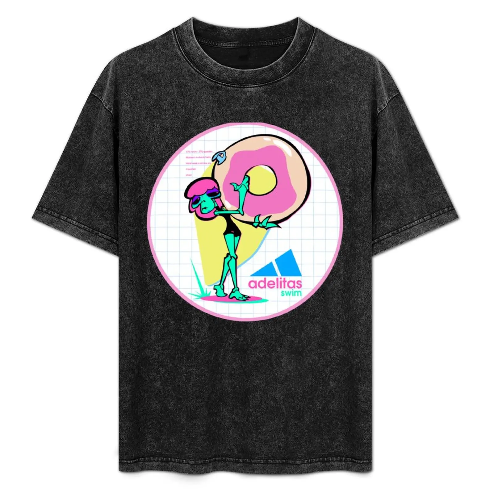 Traje de baño Catrina Gutierrez - Camiseta Adelitas Swim de corte deportivo y manga corta
