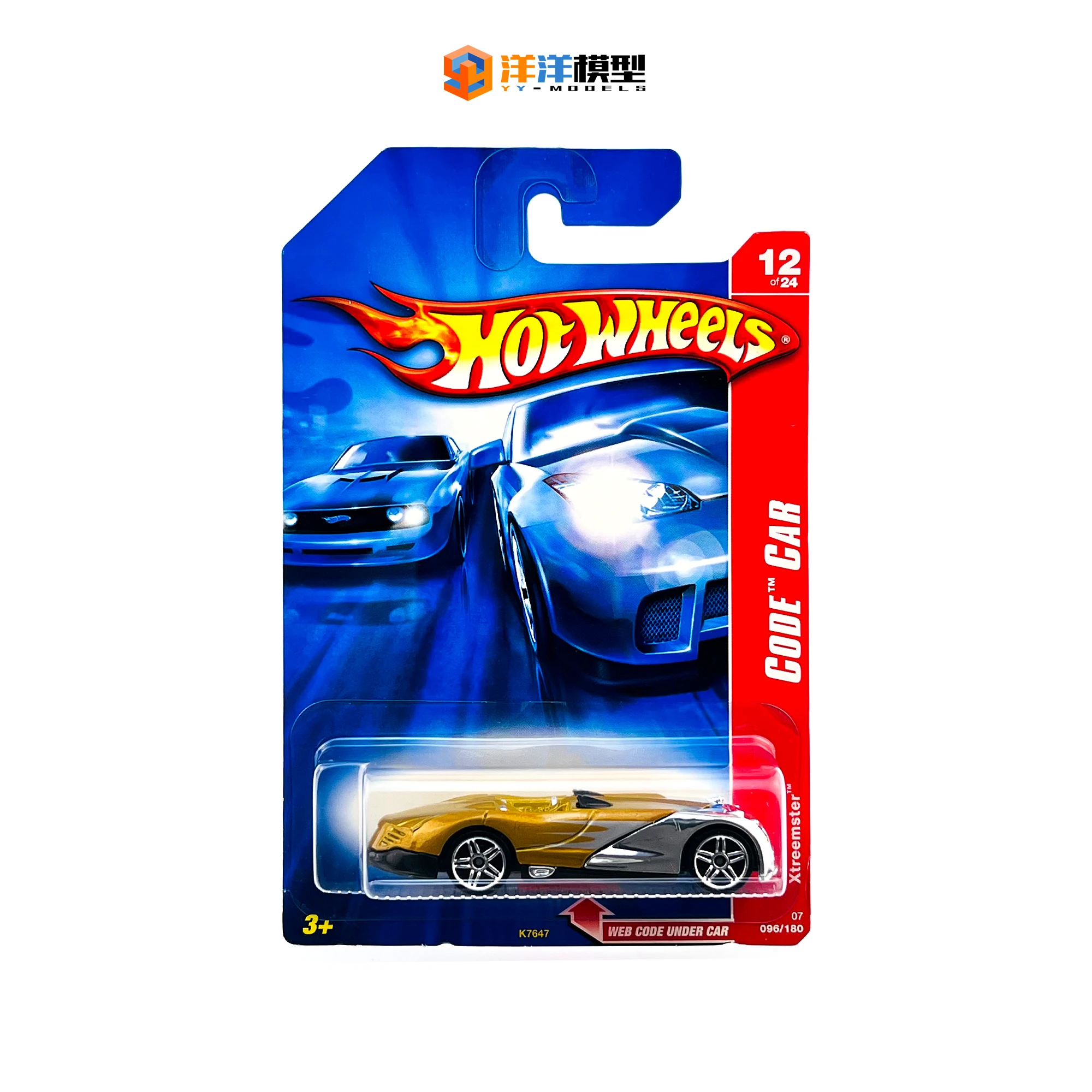 

Hot Wheels 1:64 xtreemster Gold спортивный автомобиль Коллекционная металлическая Коллекционная модель литья под давлением