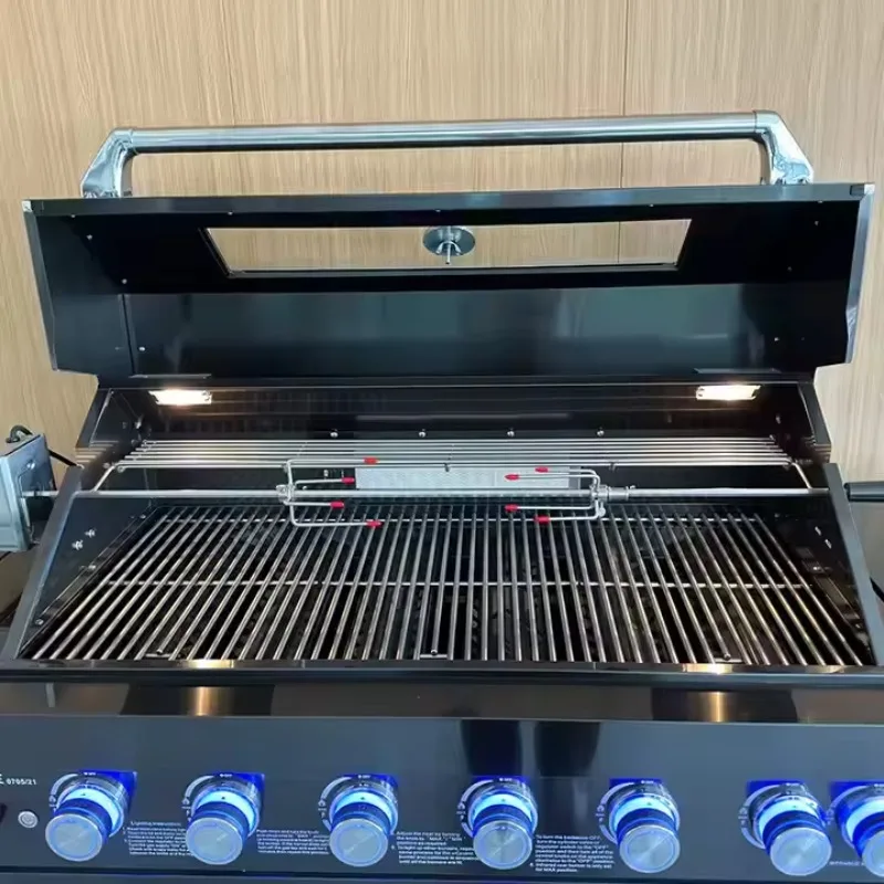 Custom Certified 304 Stainless Steel Outdoor Kitchen, Integrated Sink & Grill for Outdoor BBQ Cooking