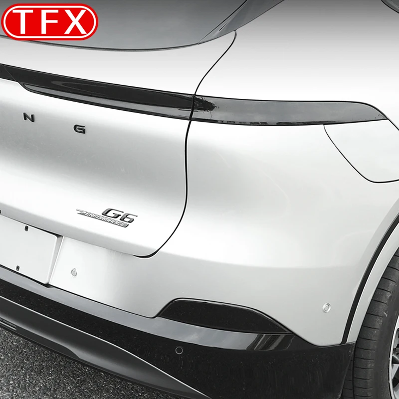For Xpeng G6 XiaoPeng 2023 2024 Car  Lamp Film Smoked Black Lamp Film Front Rear Lamp Blackening Color Changing Film Accessories