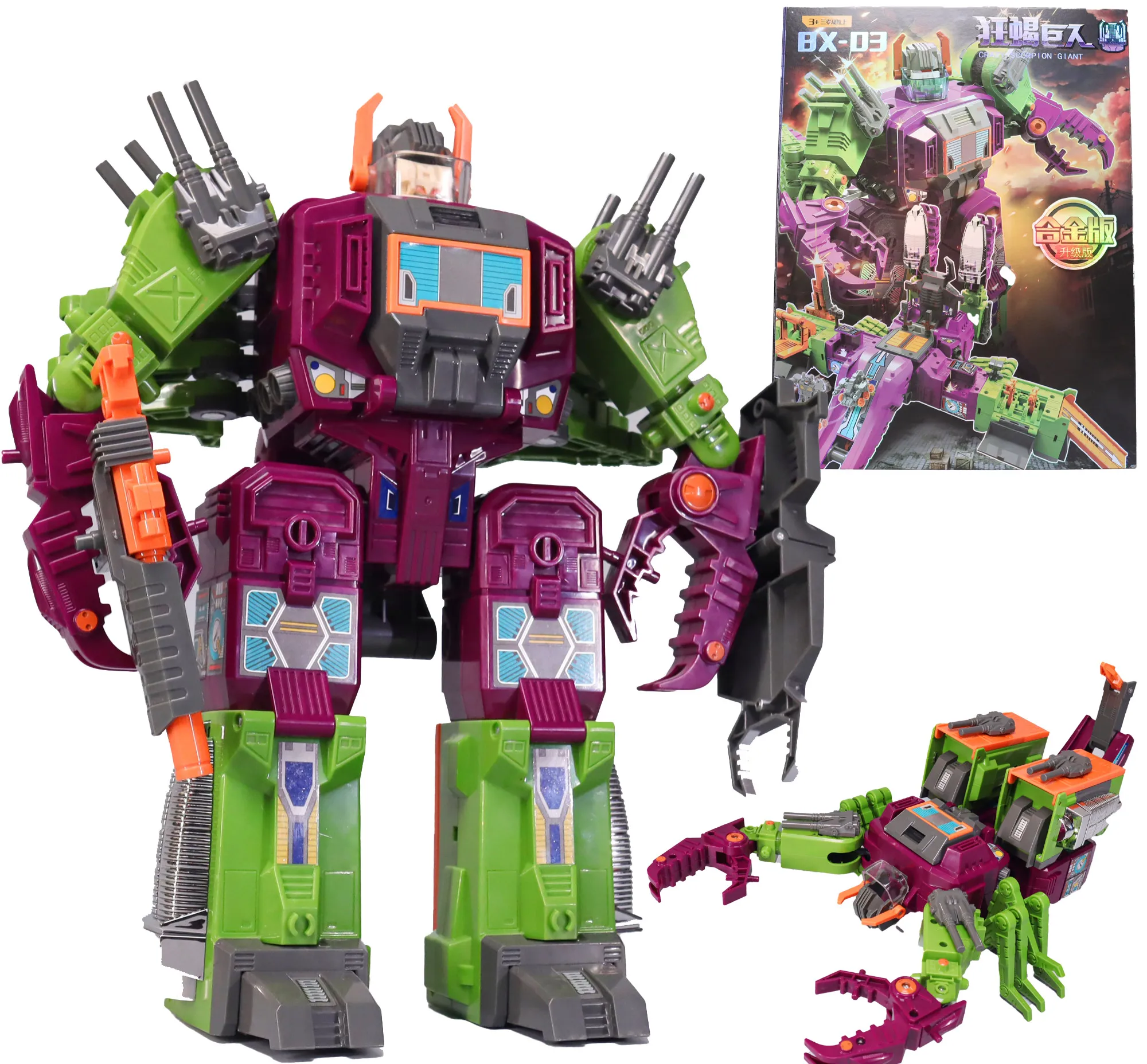 

В наличии BXZX Transformation G1 Crazy Scorpion Giant 35 см Scorponok Фигурка Коллекция Деформационная игрушка