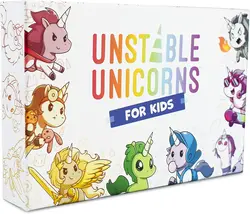 TeeTurtle | Unstable Unicorns Kids Edition | Card Game | Ages 6+ | 2-6 Players | 15-45 Minutes Playing Time