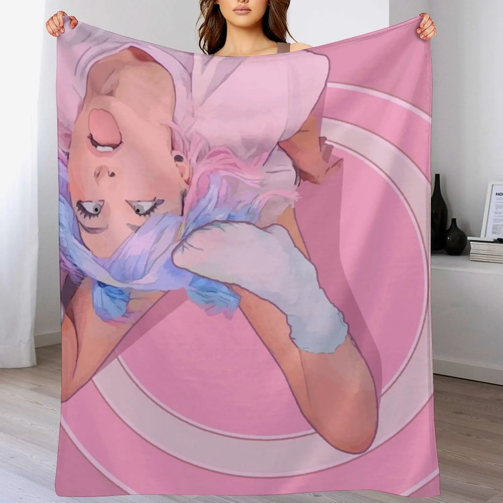 

Belle Cosplay Throw Blanket Picnic Thermals For Travel Blankets