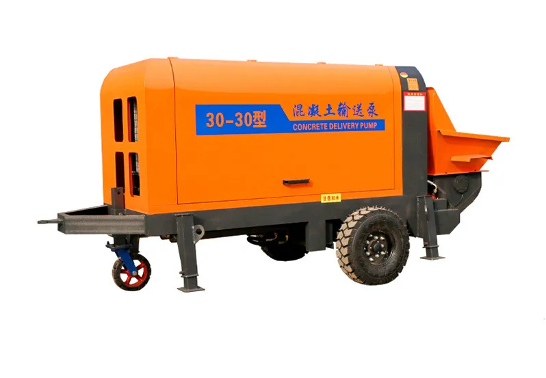 YG Customized Small Mobile Mortar Pump Construction Site Mortar Delivery Pump Secondary Structural Column Pump Cement Concrete D