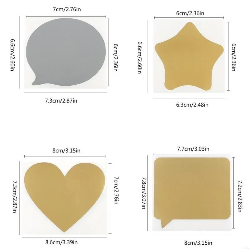 62ka 20pcs Scratch Cards Scratch Mabel