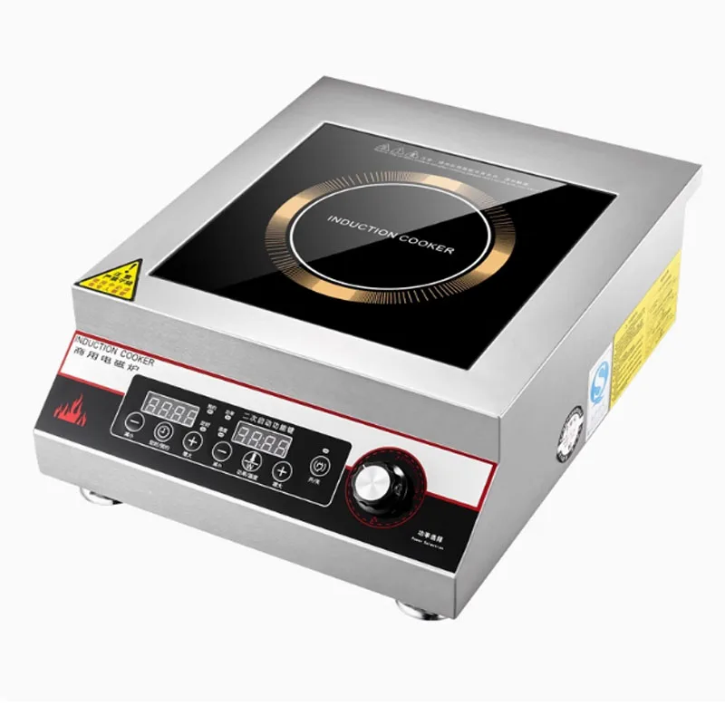 5000w Induction Cooker Commercial Induction Kitchen Panel Cooking Household Induction Cooktop Single Cooker