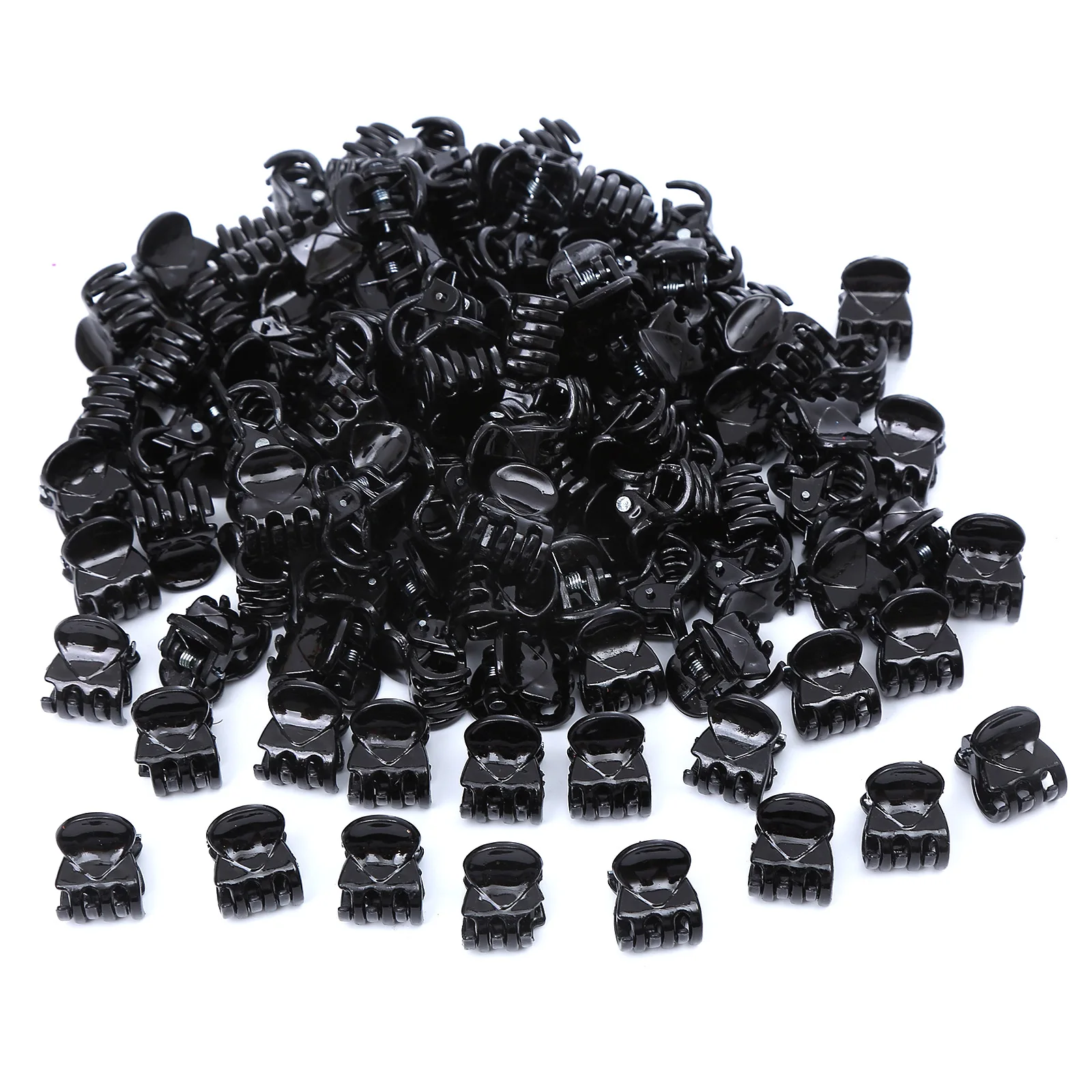 10/20 Teile/satz Kunststoff Kleine Größe Haar Klaue Mädchen Nette Mini Haar Clips Haar Zubehör Transparent Klaue Clip Kinder headwear Geschenk – Detail 6