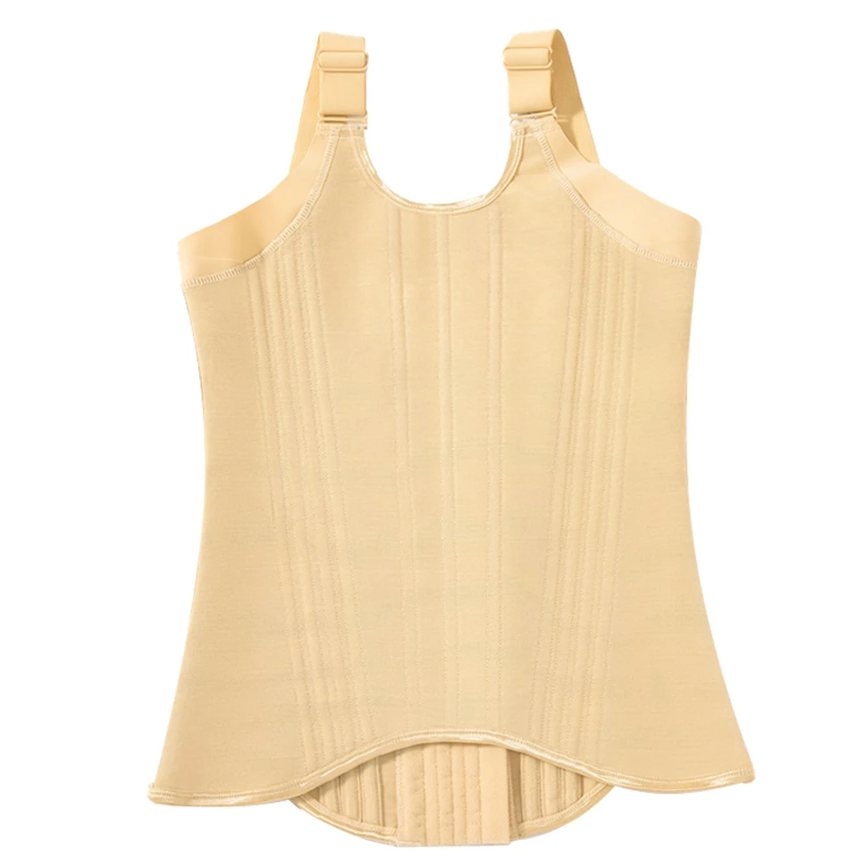 Becirzet Damen-Gürtel Taillentrainer Körperformer Bauchkontrolle Ärmelloses Tanktop Shapewear Damen-Modelliergurt Unterwäsche – Detail 17