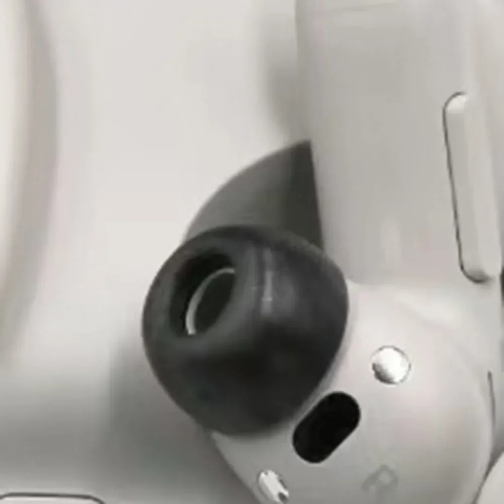 3 Pairs Soft Memory Foam Ear Tips For Powerbeats Pro 2 Slow Rebound Noise Reduction Memory Foam Earplugs