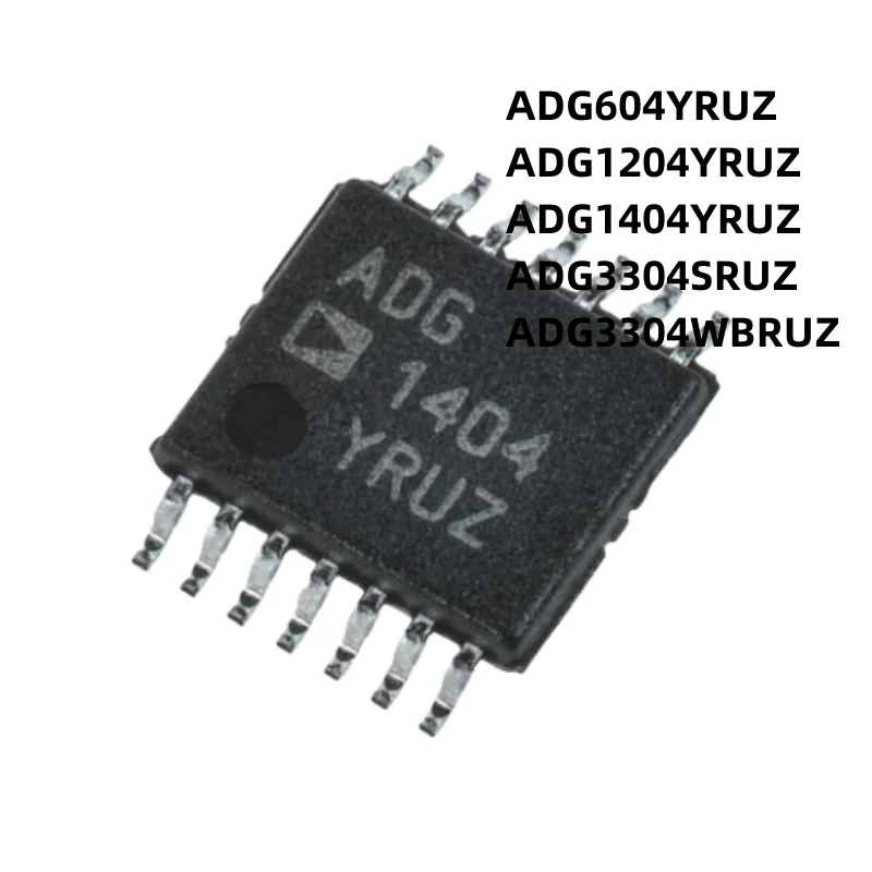 Quality Brand New ADG604YRUZ ADG1204YRUZ ADG1404YRUZ ADG3304SRUZ ADG3304WBRUZ IC MCU Chip TSSOP-14