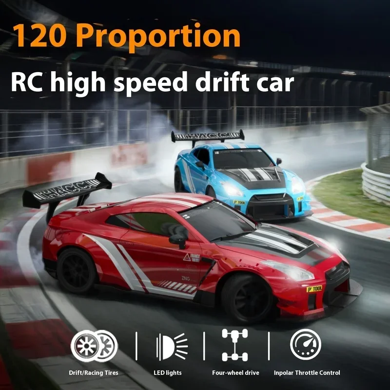 

New Arrival Rc Four-Wheel Drive Remote Control Drift Car Children'S Toy With Light 2.4g Racing High-Speed Remote Control Car Toy