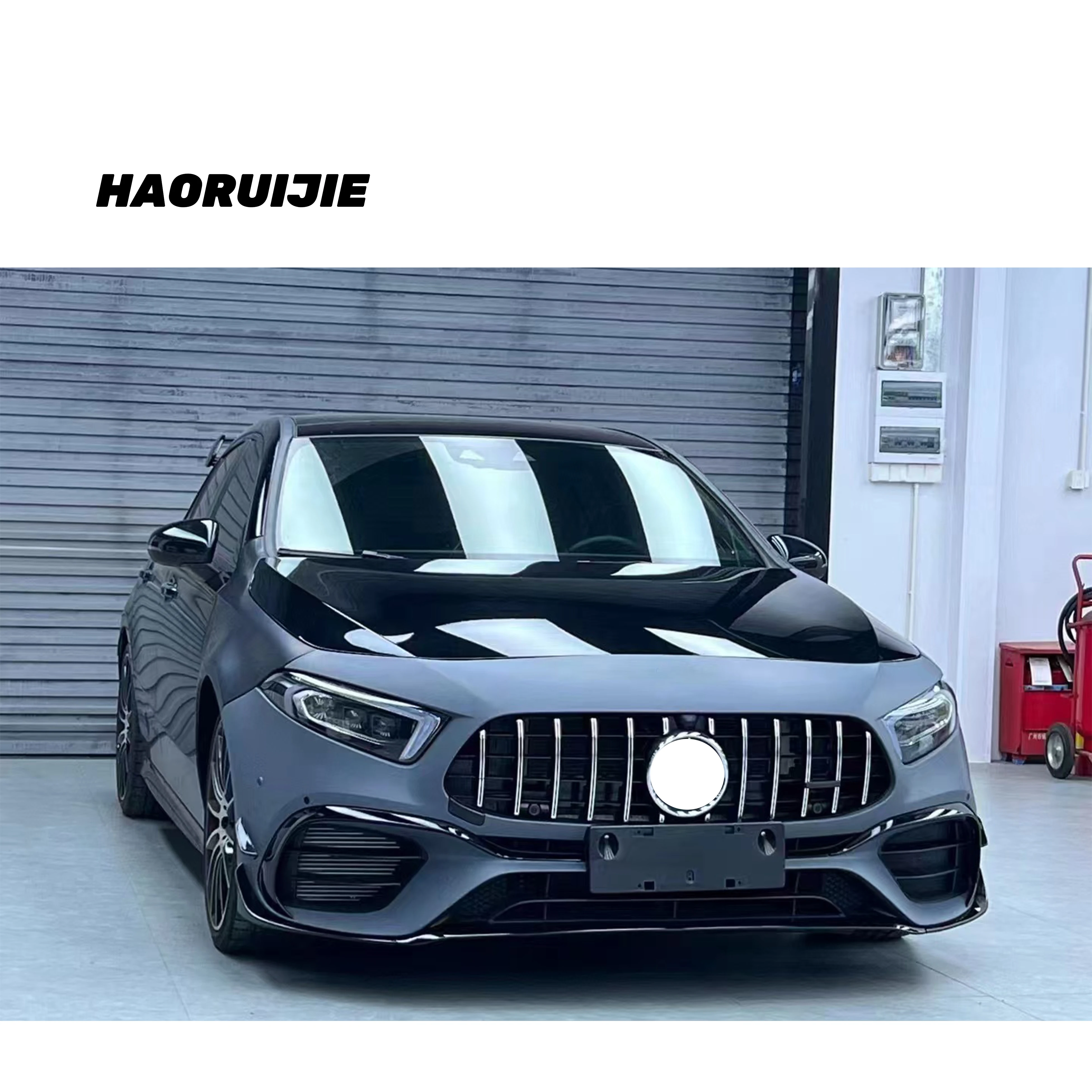 New style OEM Fitment A45 for AMG Wide Body for Benz A-Class W177 2019-2024 Hatchback W177 Wide Body Facelift Bumper