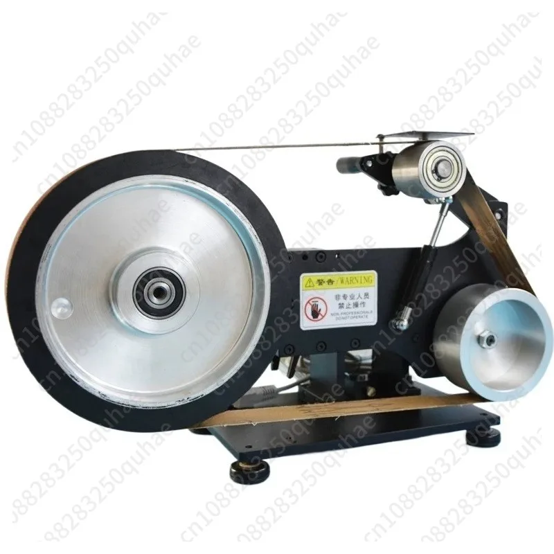 Multi-position 1220 Belt Sanding Machine, Vertical Horizontal Convertible Grinder with Pure Copper Variable Frequency Motor