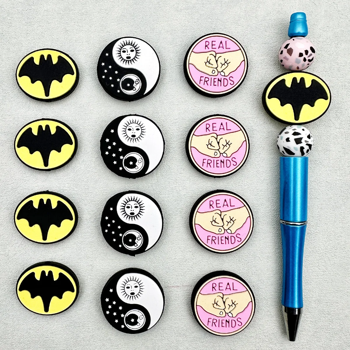 

Silicone Bead 10PCS Trend Focal Beads FOR Baby Bracelet Toy DIY String Pen Beads Nipple Chain Jewelry Accessories Kawai Gifts