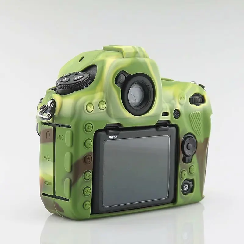Bolsa para câmera DSLR Capa de proteção de silicone para acessórios de proteção Nikon D850 @