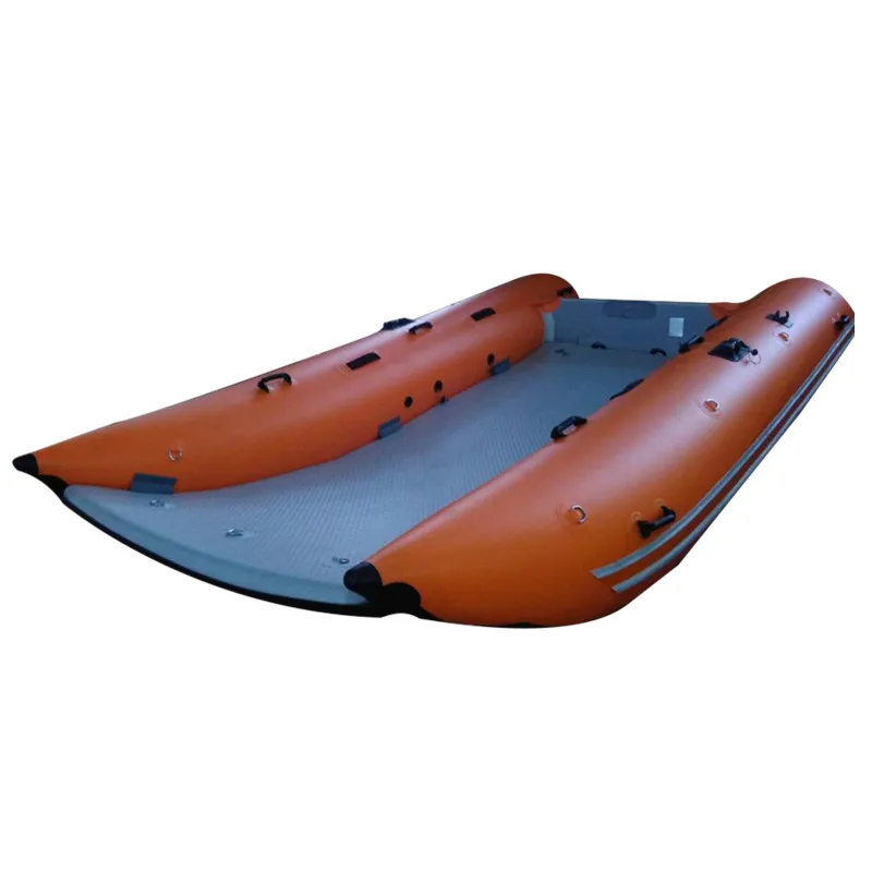 

330cm Small High Speed Race Boat Catamaran Inflatable Cat Pontoon Boat