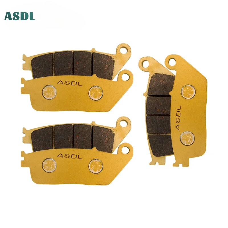 Motorcycle Front and Rear Brake Pads For KYMCO Xciting 500 Ri T70021 EFi Model 2009-2012 500i T70020 06-08 MX Road 700i 2012