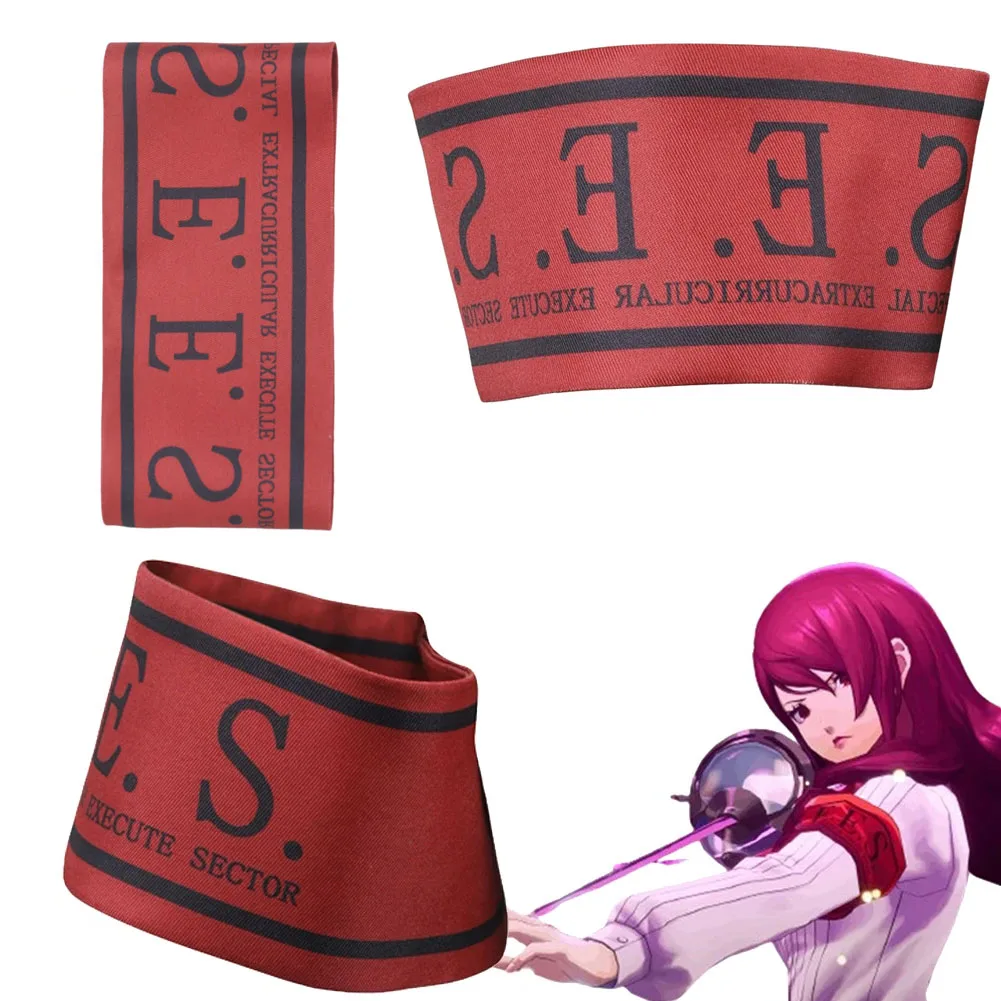 S.E.E.S Cosplay Armband Game Persona3 Reload Roleplaying Costume Sleeves Accessories Adult Women Roleplay Fantasia Props Female