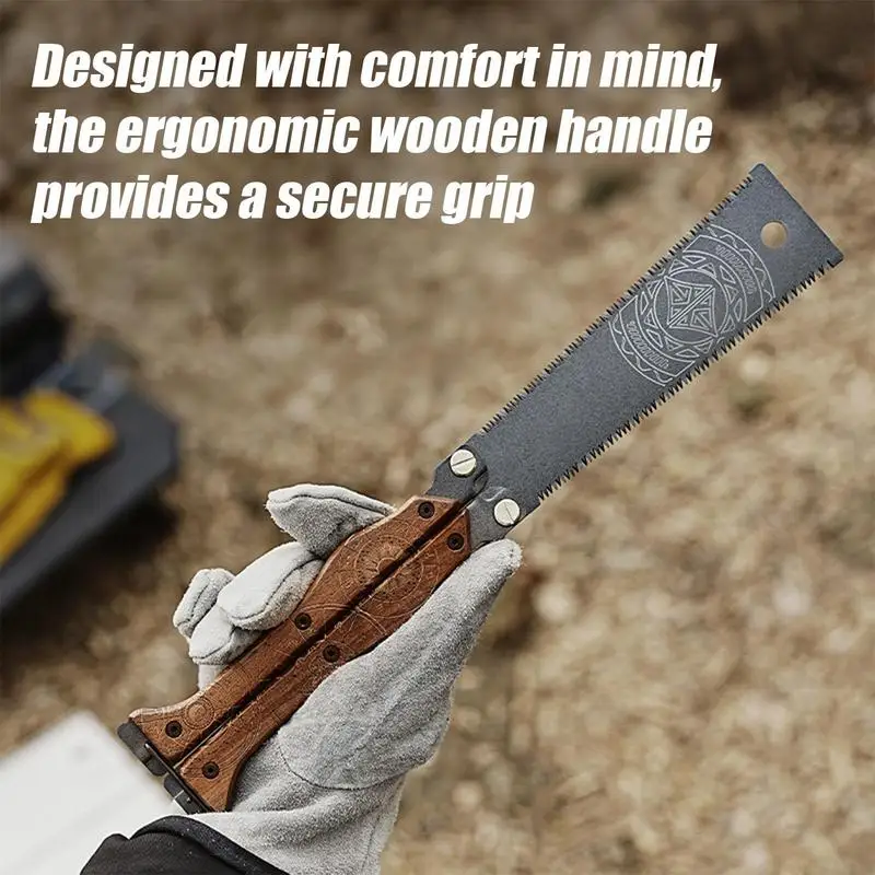 

Folding Hand Saw Hand Saw For Dry Wood Pruning Fast-Cutting Lightweight Bowsaw Non-Slip Handle Garden Tool For Camping Crafts