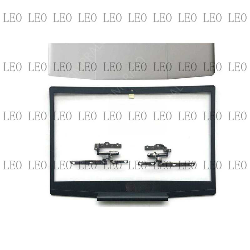 SS For Dell G3 15 3590 LCD 3HKFN LCD Back Cover Bezel Hinges Top Blue Logo Lid
