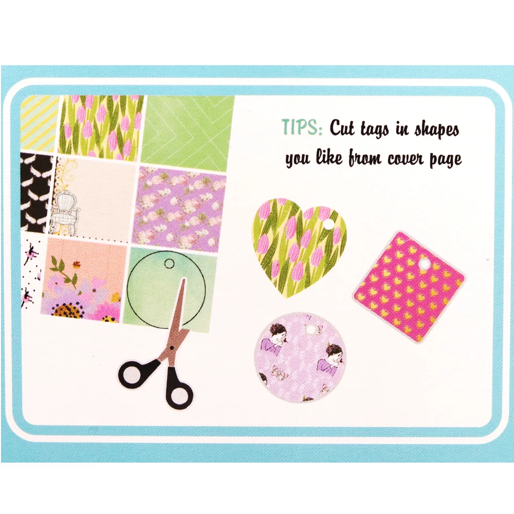 Creative Path 6 Zoll Diamant-Herzmuster Scrapbooking-Hintergrundpapier Vintage Journal Dekoratives Papier für Origami – Detail 3