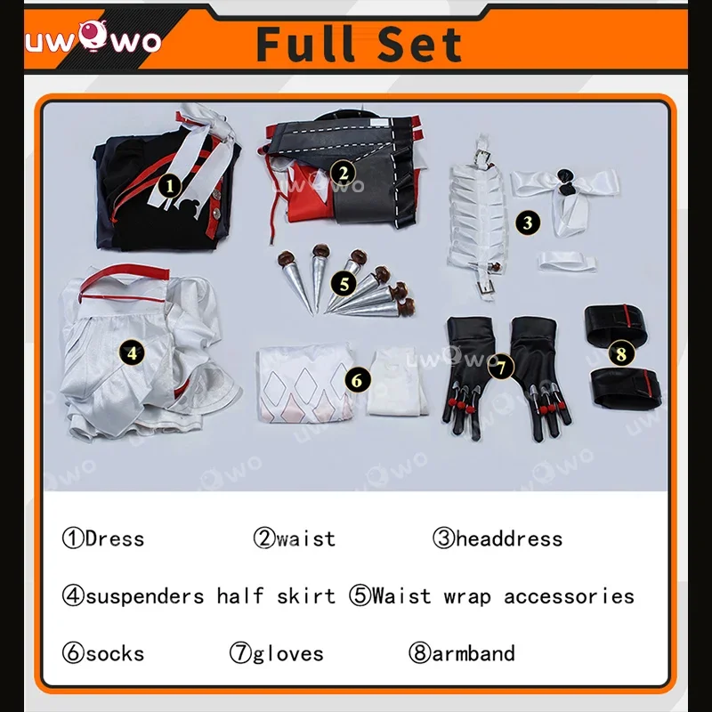 سلسلة SN55UWOWO Collab: لعبة Zenless Zone Zero Cosplay/ZZZ كوسبلاي رينا ألكسندريينا خادمة أزياء تنكرية للهالوين Costu$5Q@1