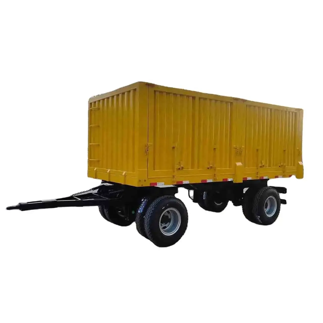 Factory Direct 2-Axle Customized Dump Trailer Tow Bar Full