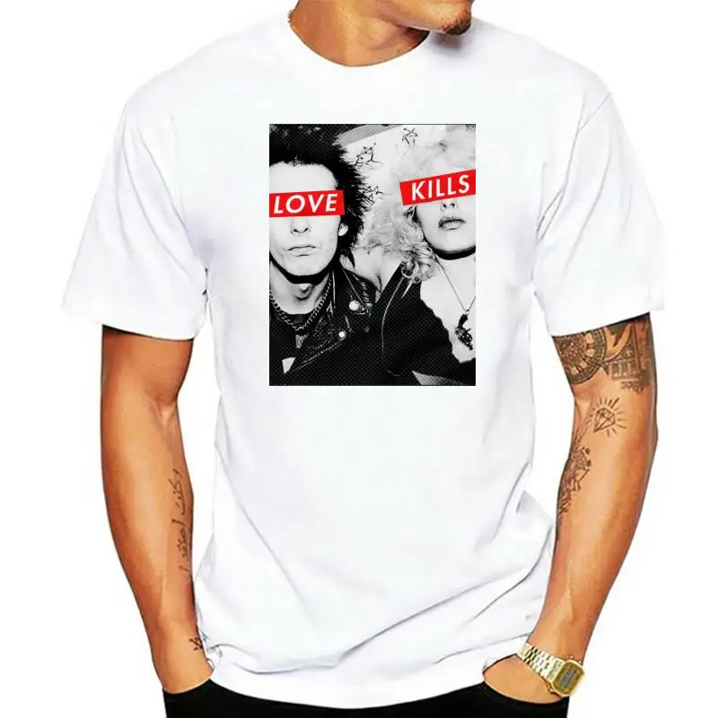 Sid & Nancy Punk T-shirt 100% Premium Cotton Sid Vicious Pistols 2022 New Fashion Men's T-shirts long Sleeve coat clothes tops