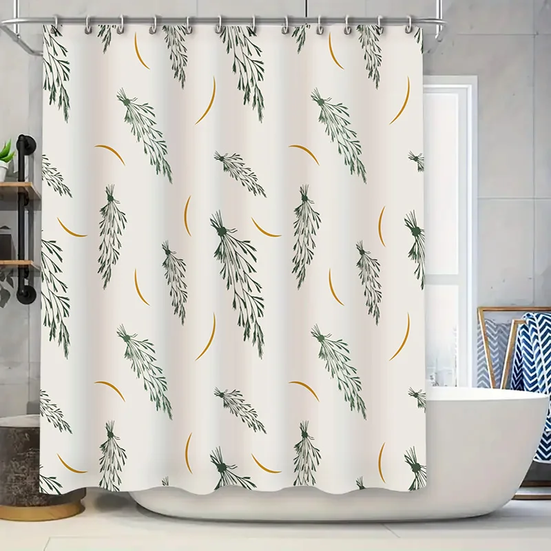 

Домашний декор, занавески для душа с современным дизайном принта ананаса для украшения ванной комнаты, комплект белого, зеленого, желтого цвета 180x245 см # EY