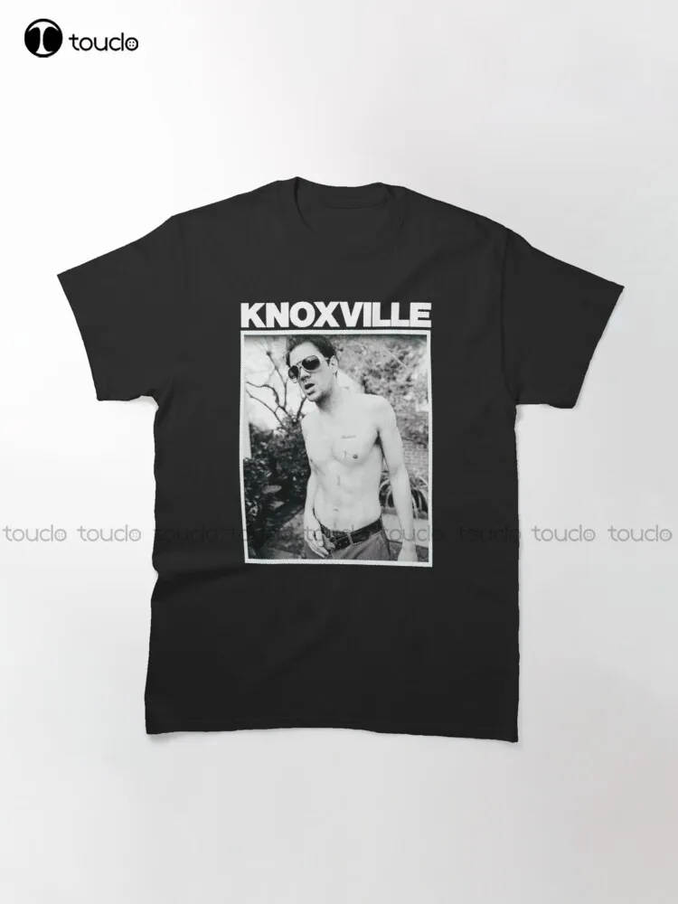 Johnny Knoxville   Classic T-Shirt Womens Crewneck Tshirt Custom Gift Breathable Cotton Outdoor Simple Vintag Casual T Shirts