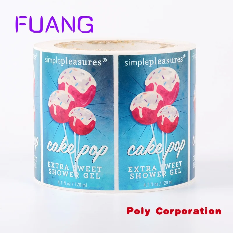 Custom Logo Print Goedkope Product Label Sticker