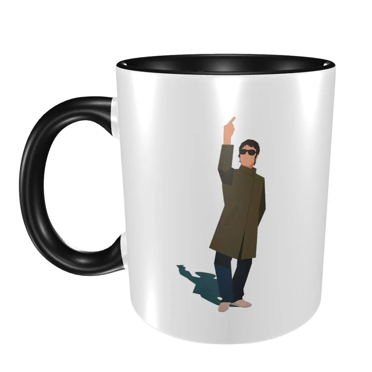 

Liam Gallagher Mug Funny Ceramic Coffee Cups Tea Mugs Milk Cup Drinkware Gifts for Woman Man