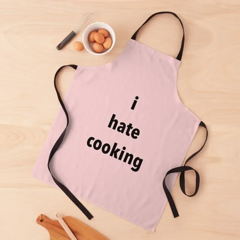 I HATE COOKING PINK Apron Kitchen Women Women Kitchen Apron