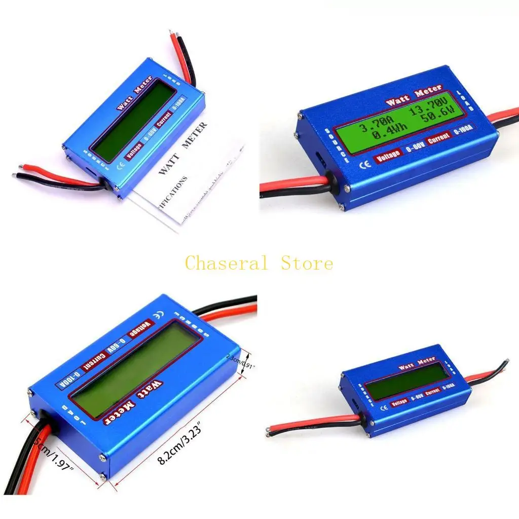 

E7CE High Power Watt Meter Battery Consumption Performance Monitor