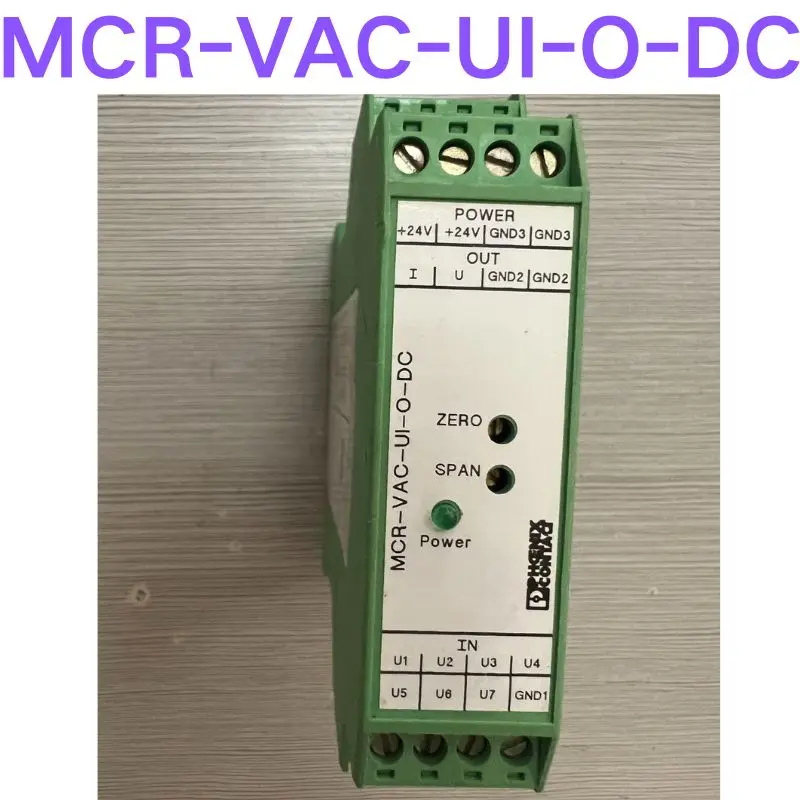 

Second-hand test OK Voltage measurement transmitter MCR-VAC-UI-O-DC