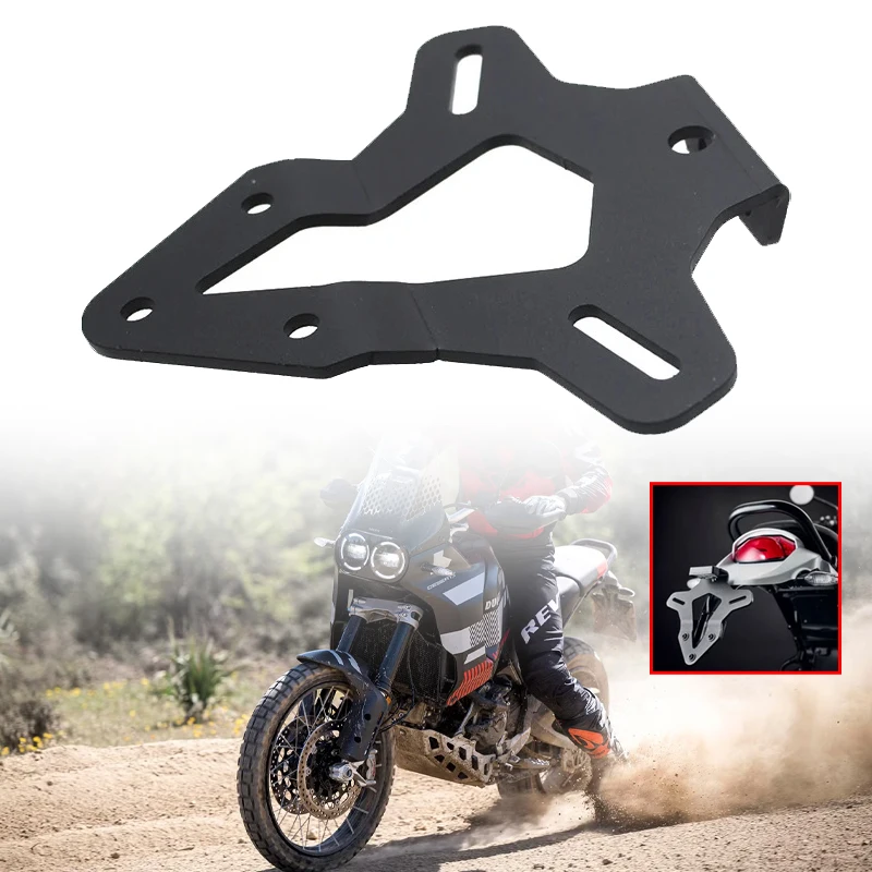 

For Ducati Desert X 2022 2023 Motorcycle Registration Plate Holder Accessories Tail Tidy License Plate Holder Fender Eliminator