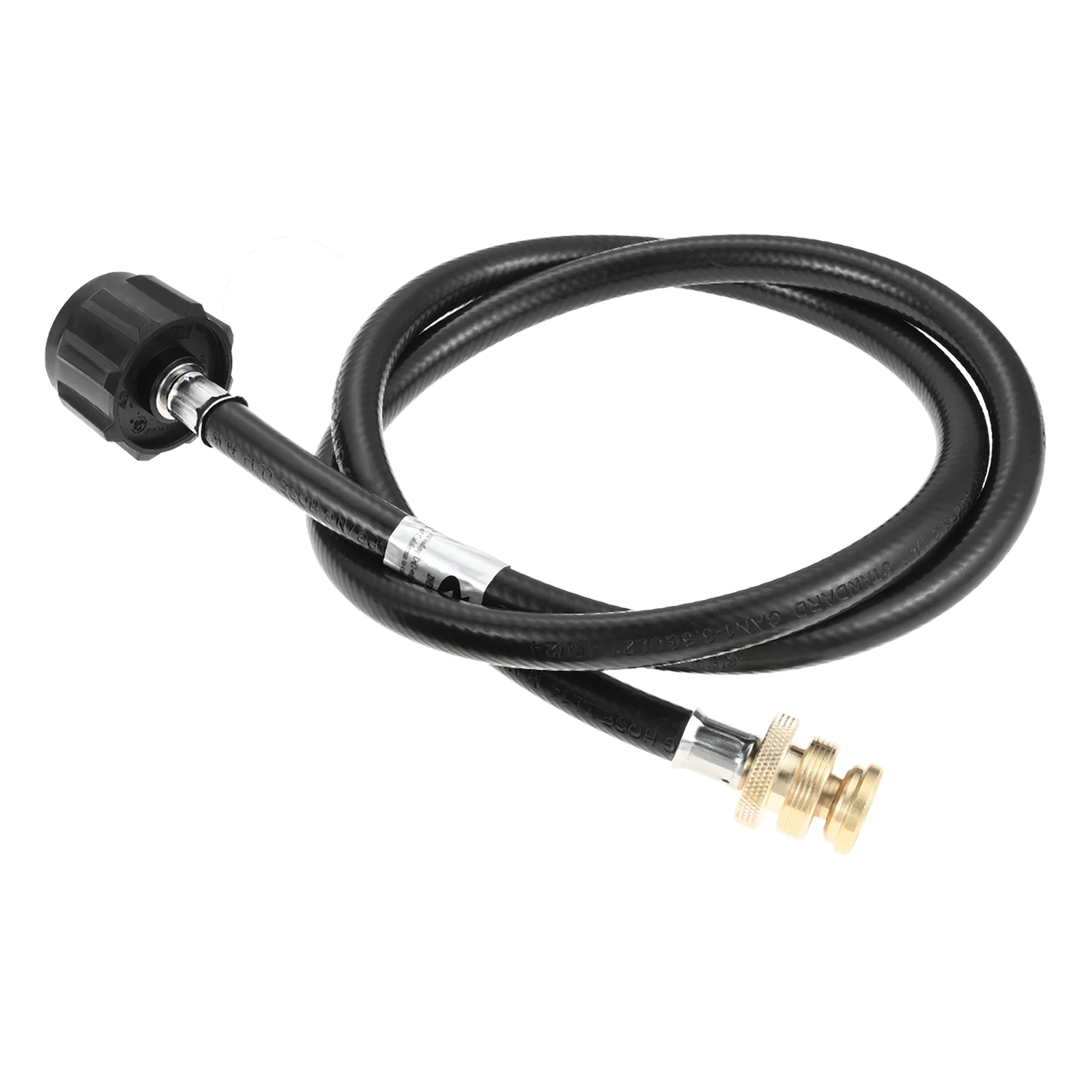 6FT Propane Hose 1lb to 20lb Gas Connector Adapter for Weber Traveler Grill for Weber Q Series 100 120 200 1000 1200 2000 2200