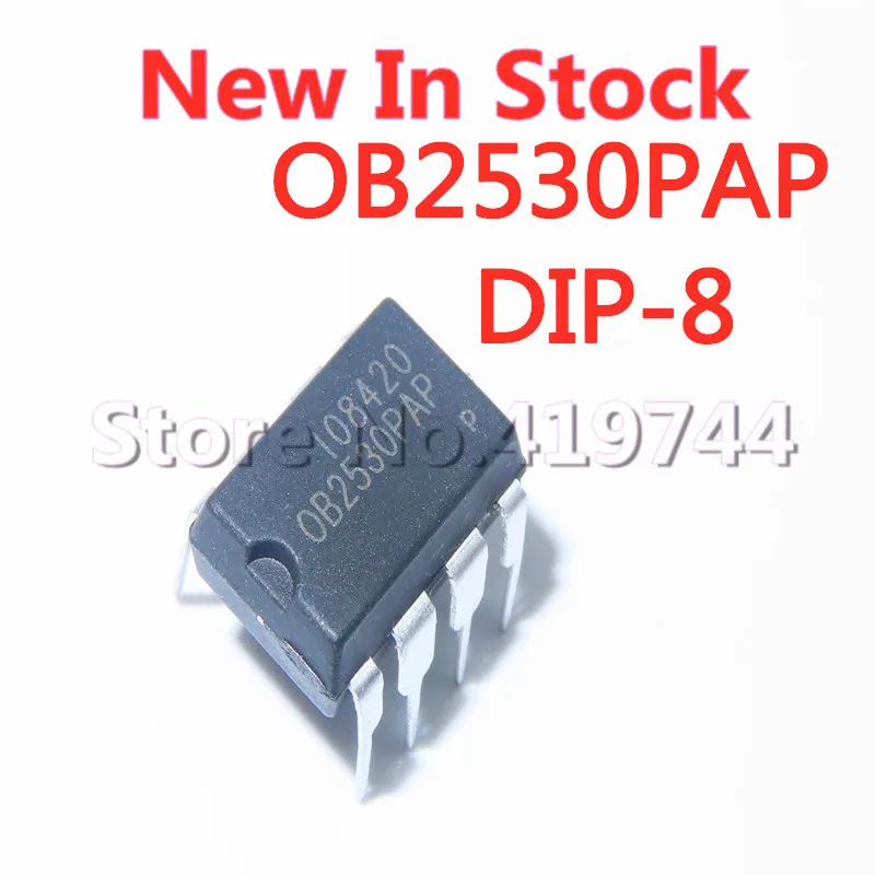 

5 шт./партия, OB2530PAP OB2530 DIP-8, микросхема управления питанием, новая Оригинальная интегральная схема