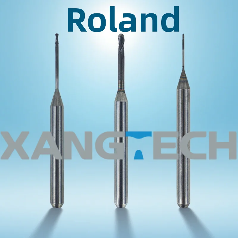 

XANGTECH Roland Zirconia Milling Burs DWX 52D Dental Materials Diamond Coated Dental Grinding Tool CAD CAM