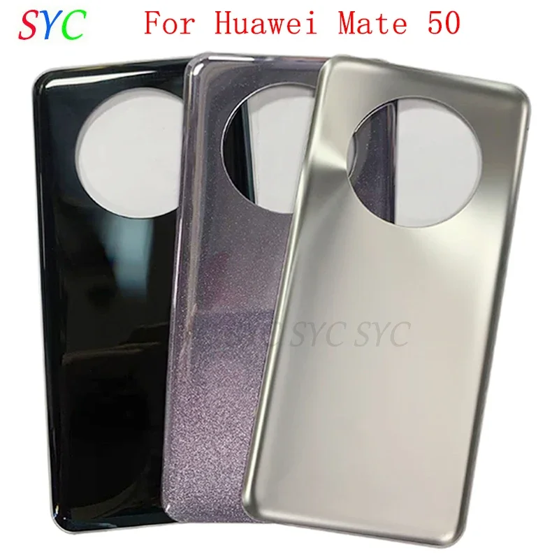 

Back Door Battery Cover Housing Case For Huawei Mate 50 Rear Cover with Logo Repair Parts