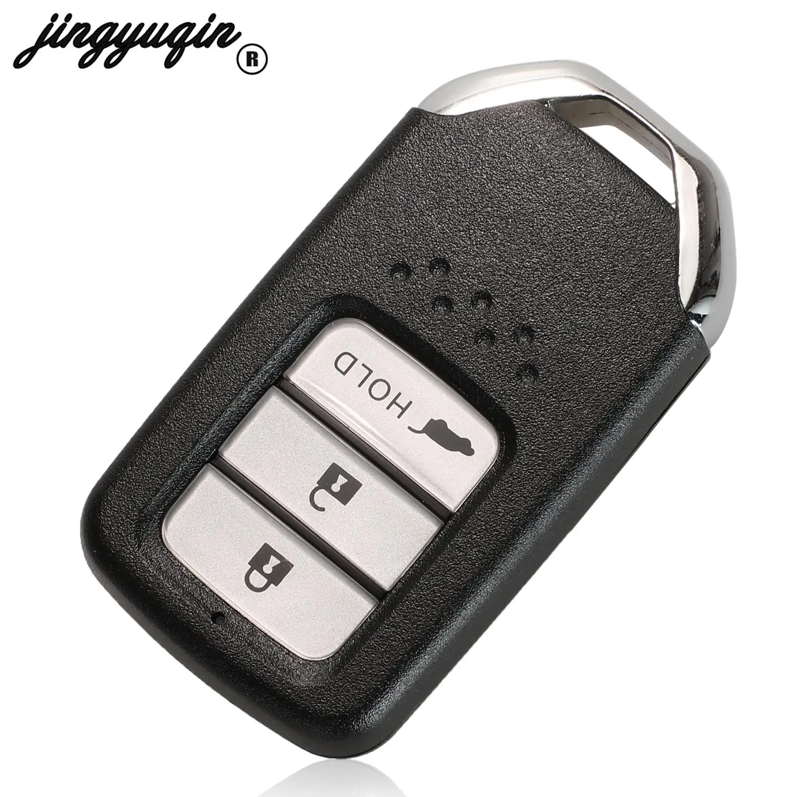 jingyuqin 3 Buttons 434MHz Smart Remote Control Car Key For Honda CRV 2015 Fob id47 Chip KR5V2X Replacement